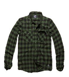 Vintage Industries - Vintage Industries Harley Shirt Groen